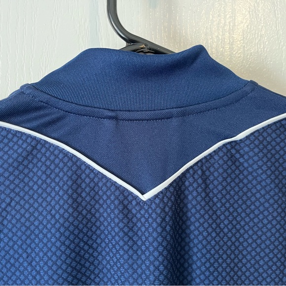 NWT-Adidas AEROREADY Youth Track Jacket Navy Blue Full Zip 13-14 / 164 - Picture 11 of 11